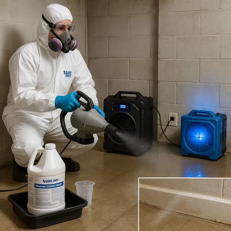 Sanitization and Odor Removal process in Palm City, FL