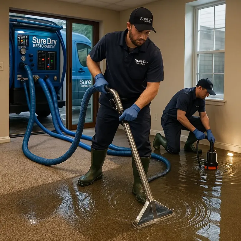 Water Extraction and Removal process in Palm City, FL